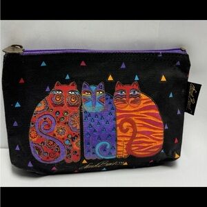 Laurel Burch Feline Friends Cosmetic Bag